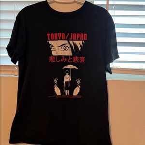 Tokyo Japan Black Graphic Tee